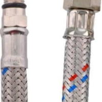 Flexibilis bekötőcső vízre 60 CM- 1/2" - 10M